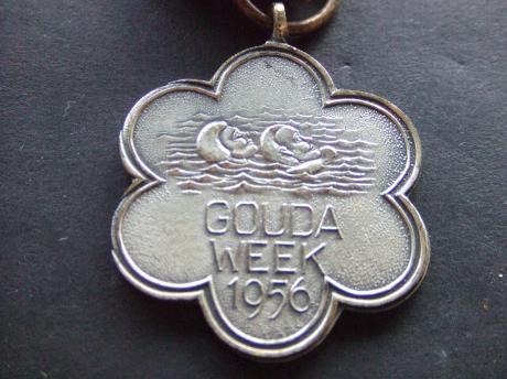 Gouda Week 1956 zwemmen